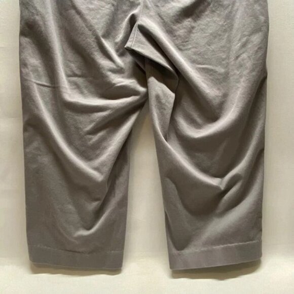 Lane Bryant Capri Pants Women's 16 Gray Cotton Stretch Comfort Casual Mid Rise - Picture 7 of 12
